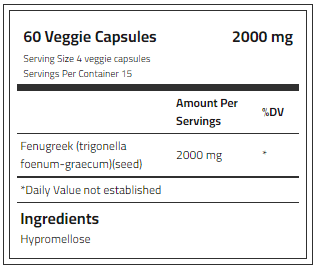 Organic Fenugreek - The Supplements Factory