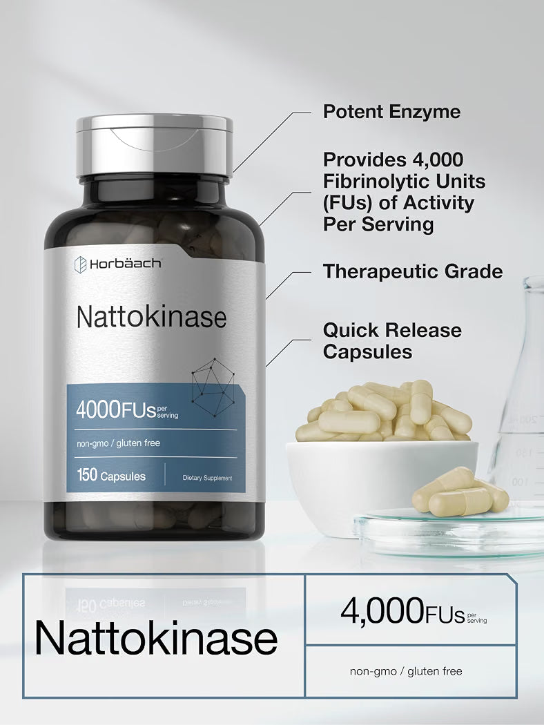 Horbaach Nattokinase 4,000 FU
