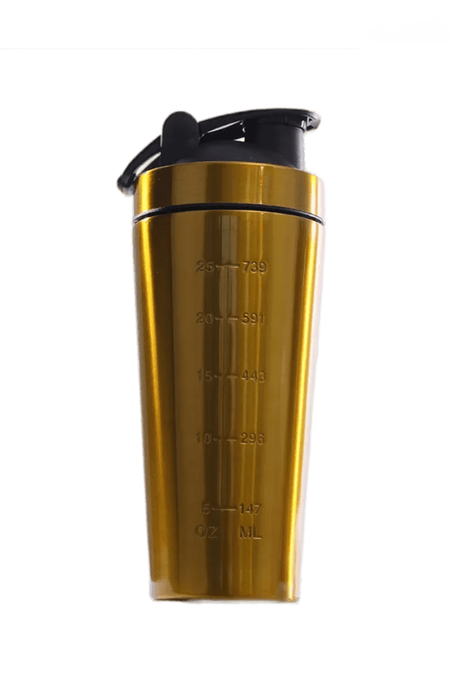 Gold Stainless Shaker - The Supplements Factory