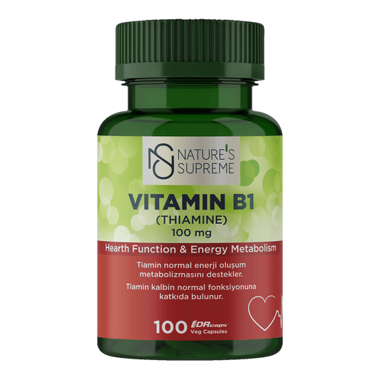 Thiamine Vitamin B1 - The Supplements Factory