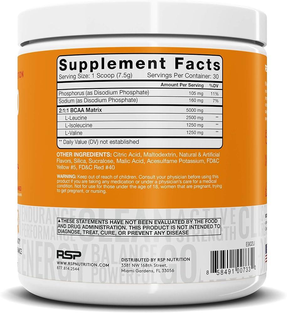 RSP BCAA - The Supplements Factory