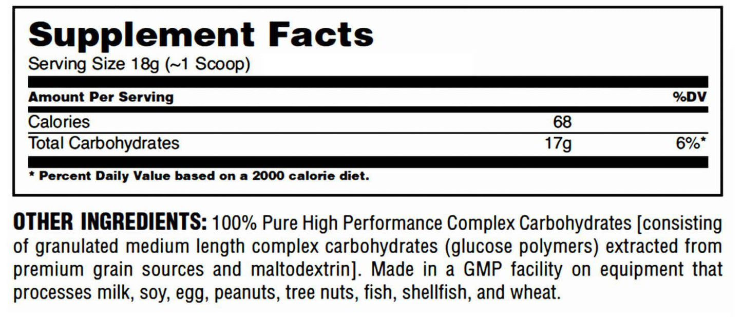 Universal Carbo Plus - The Supplements Factory