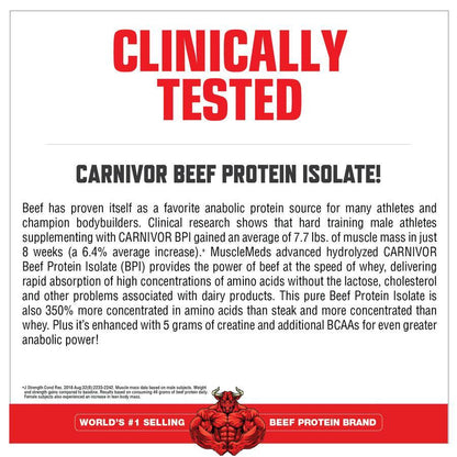 Carnivor Beef Hydrolyzed Isolate - The Supplements Factory