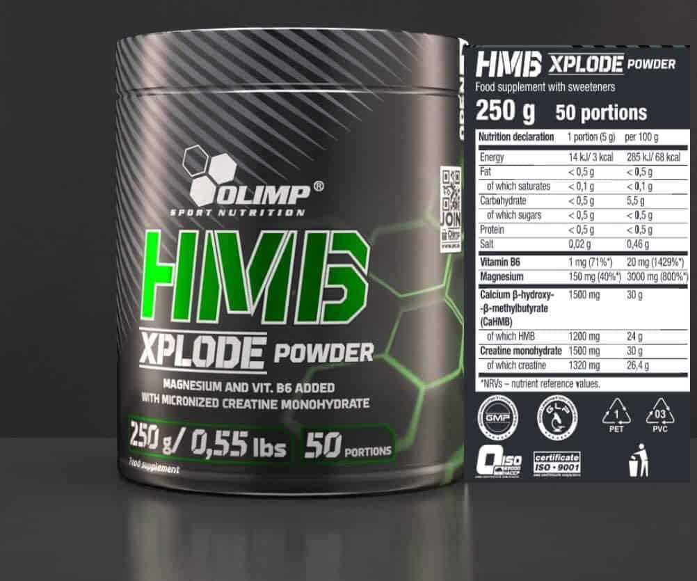 HMB POWDER - The Supplements Factory