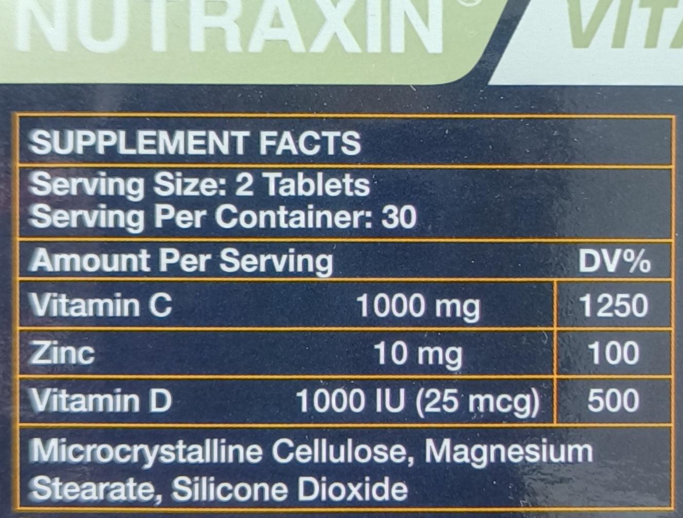 Vitamin C-D-Zinc - The Supplements Factory
