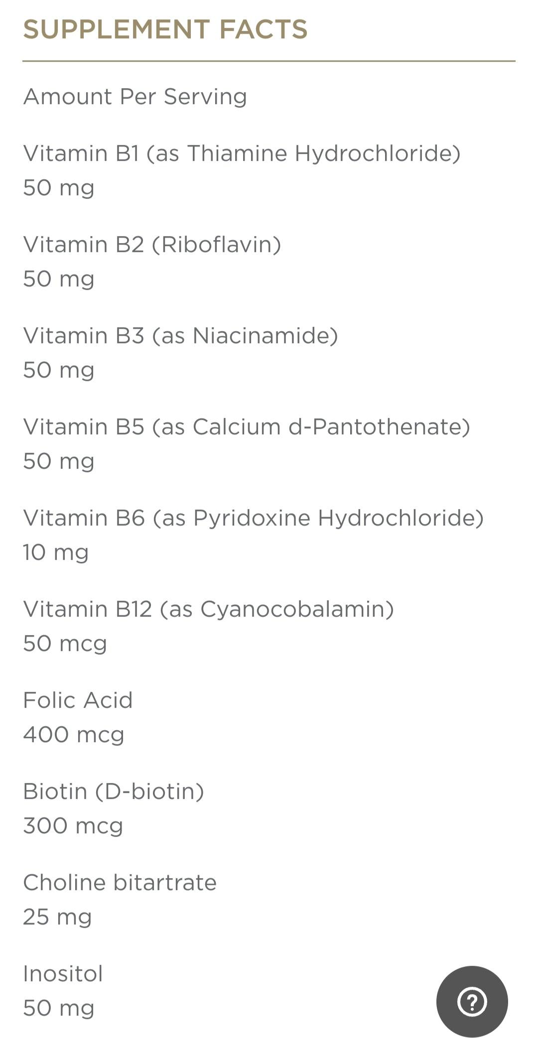 Vitamin B-Complex - The Supplements Factory