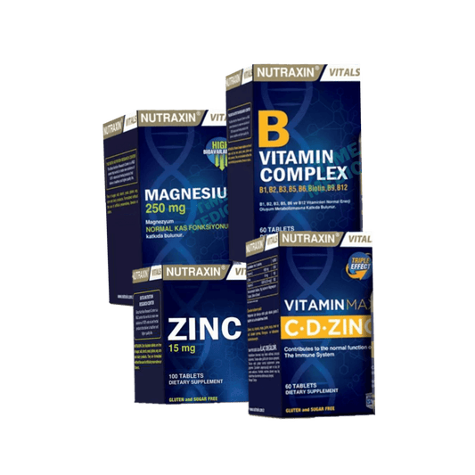 Magnesium Citrate/ B complex / Vitamin C.D.Zinc/ Zinc - The Supplements Factory