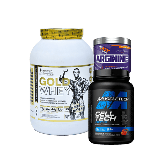 Gold Whey + Celltech + Arginine - The Supplements Factory