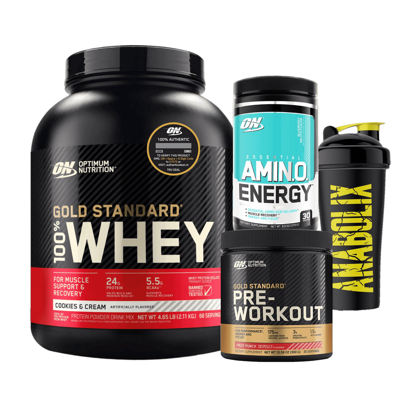 The GOLD STANDARD Combo - The Supplements Factory