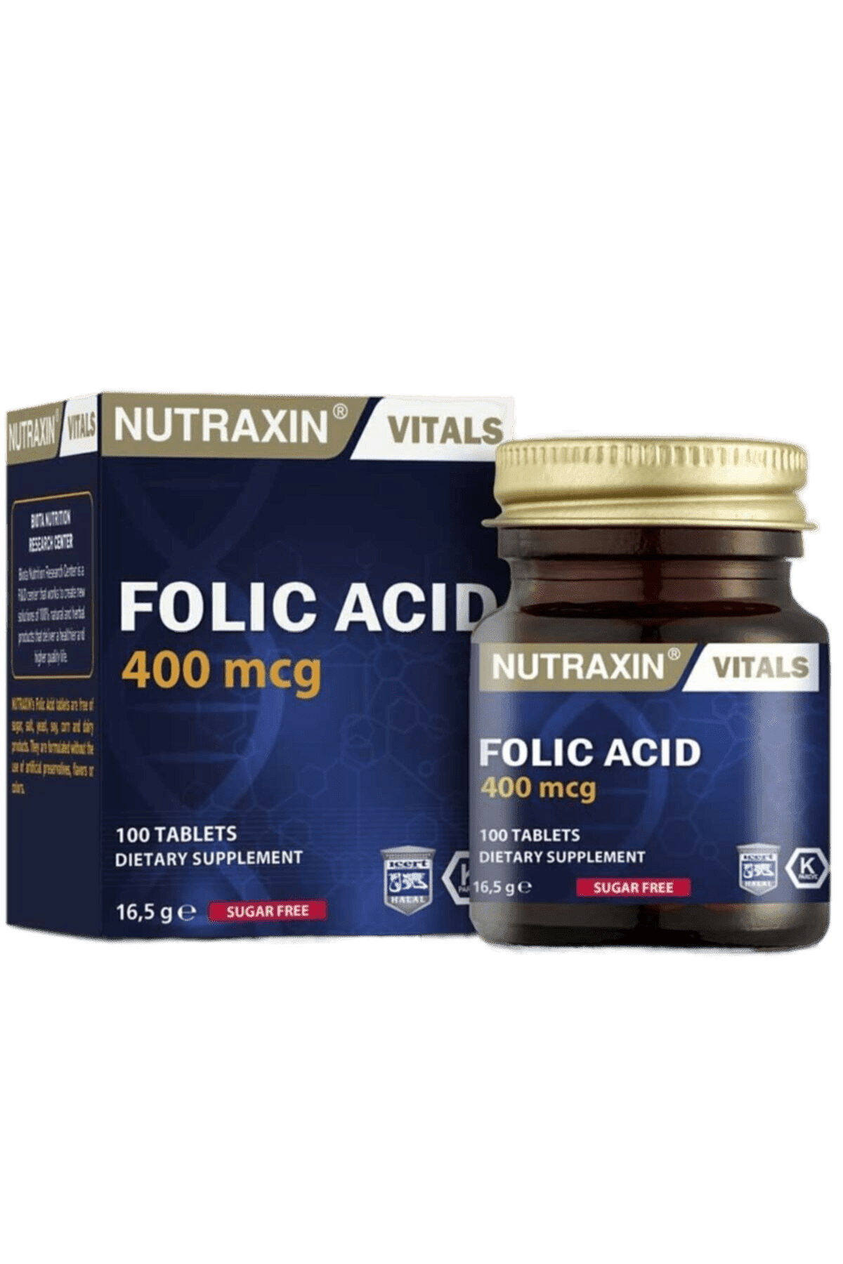 Nutraxin Folic Acid - The Supplements Factory