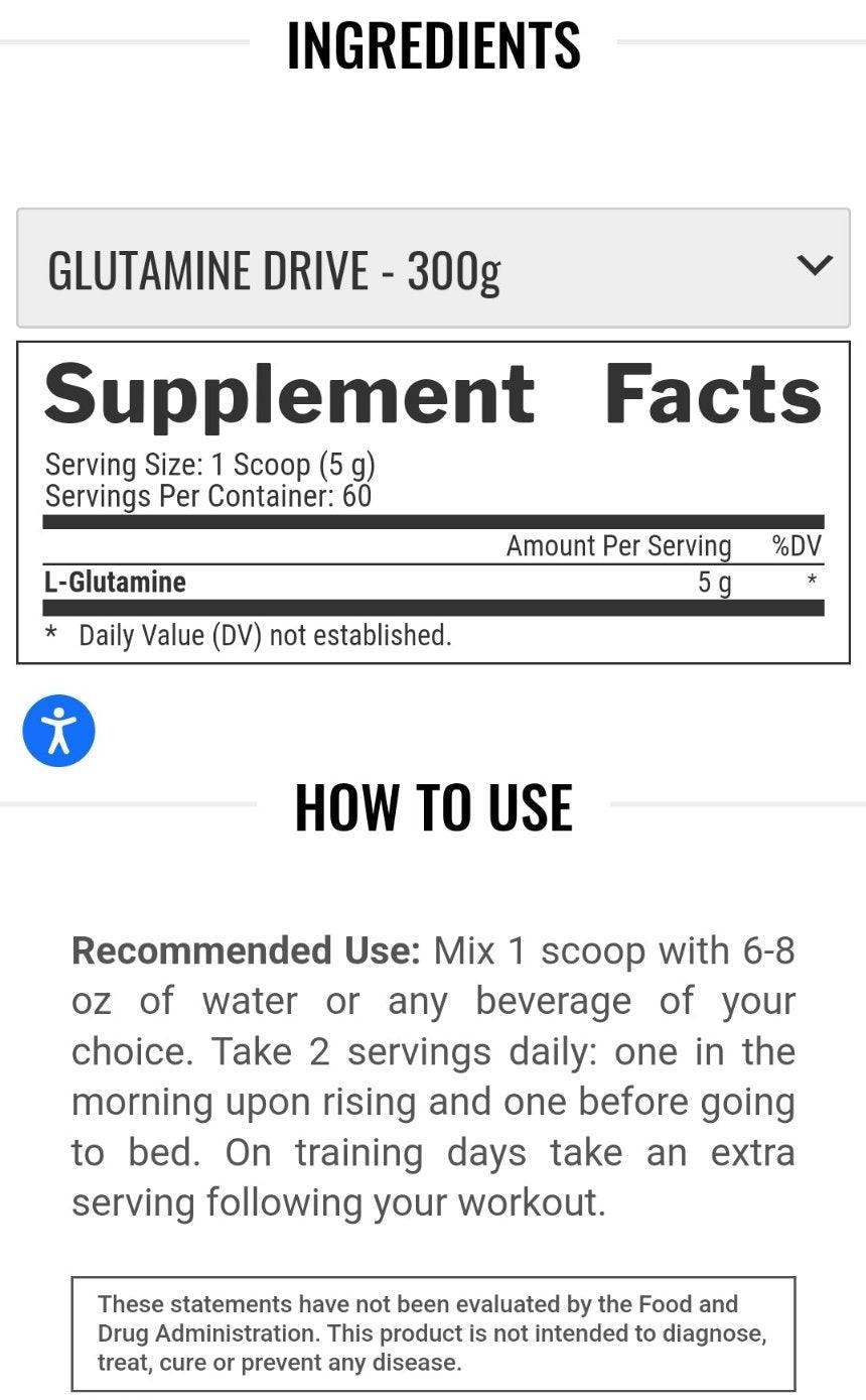 Glutamine Nutrex - The Supplements Factory