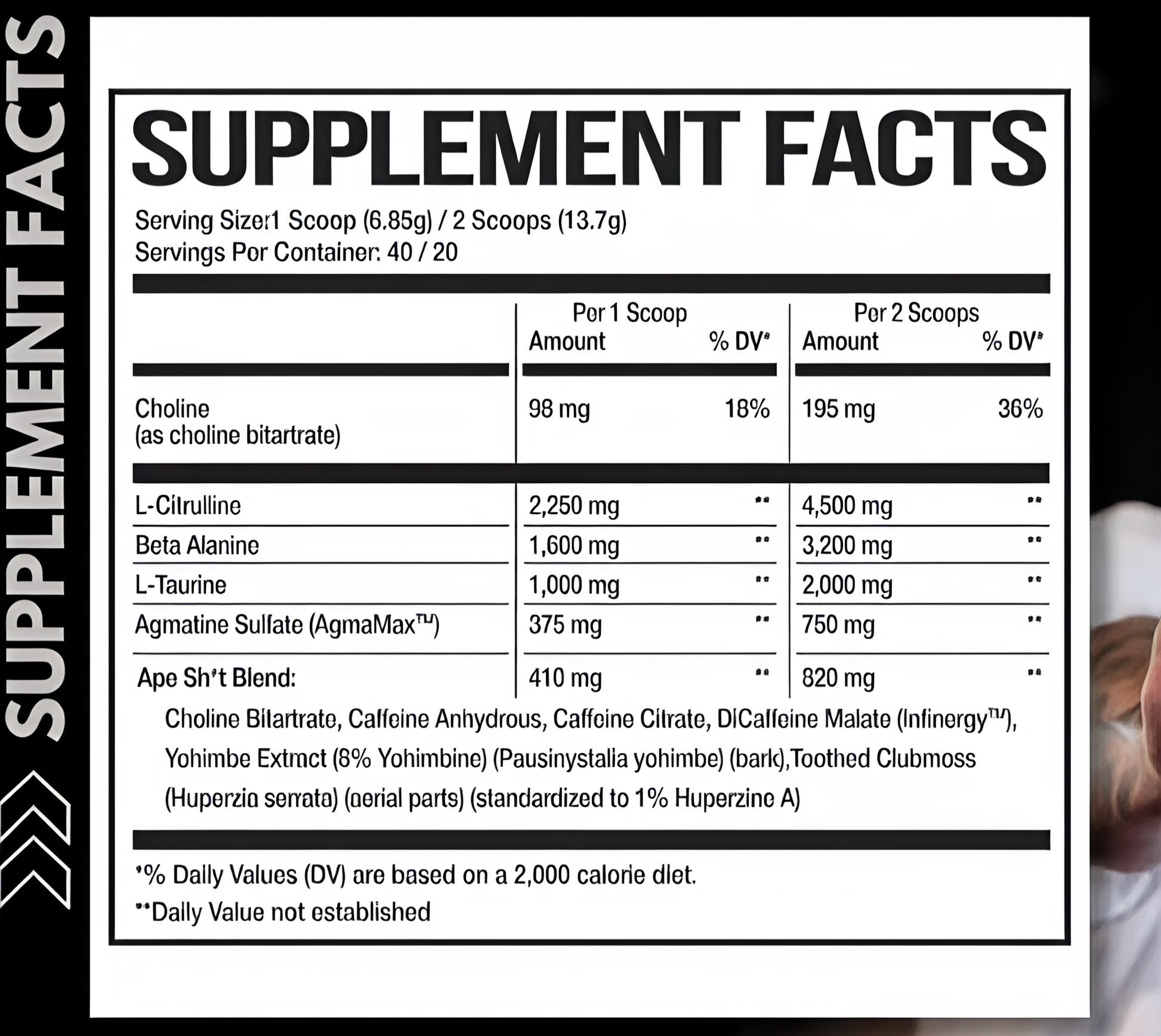 Apeshit Preworkout - The Supplements Factory