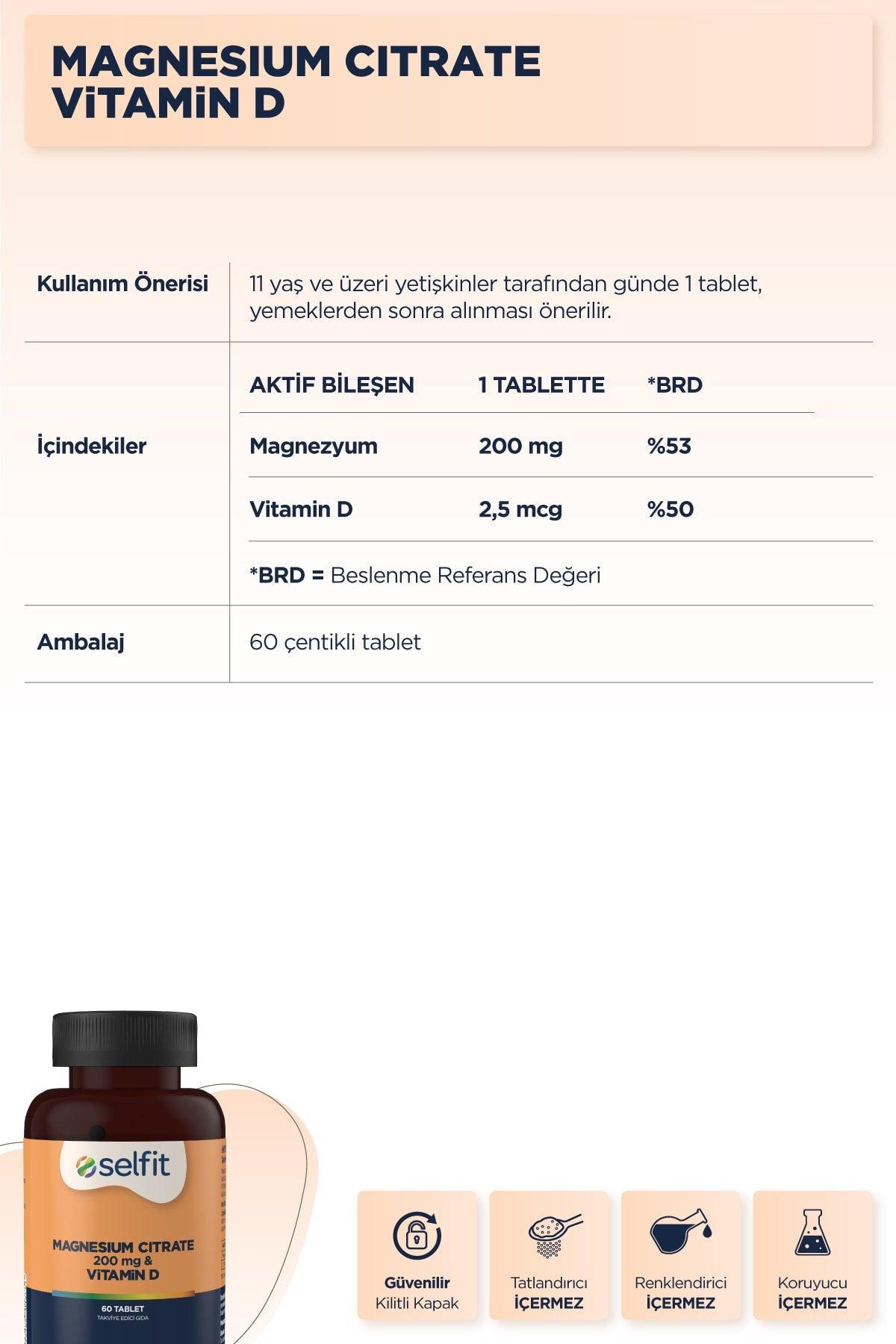 Magnesium Citrate + Vitamin D3 - The Supplements Factory
