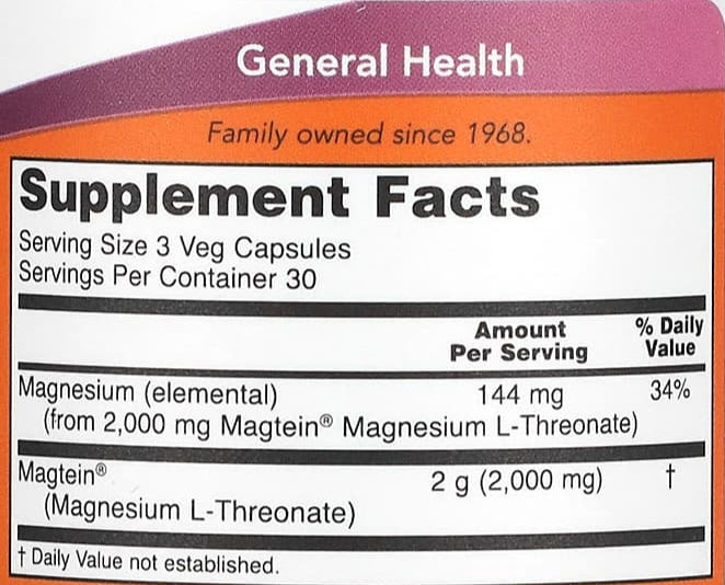 Magnesium L threonate - The Supplements Factory