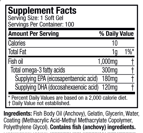 Platinum Fishoil Muscletech - The Supplements Factory