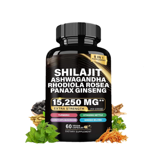 Shilajit Rhodiola Ashwagandha