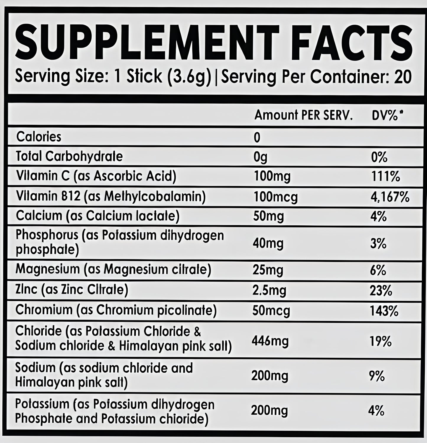 Electrolytes Sporter Blaze