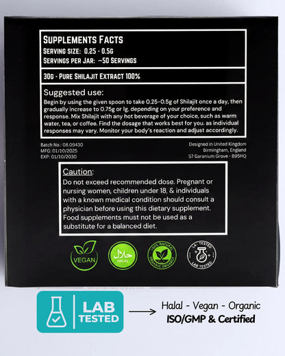 Shilajit Resin