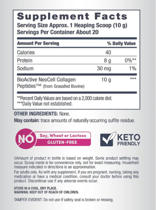 Neocell Collagen Powder