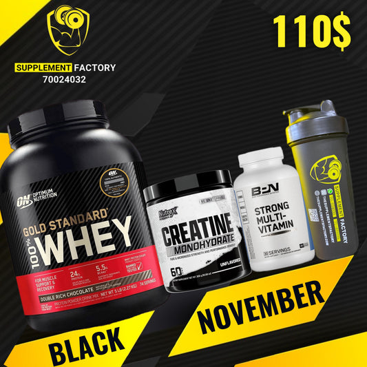 Gold Standard + Creatine + Shaker