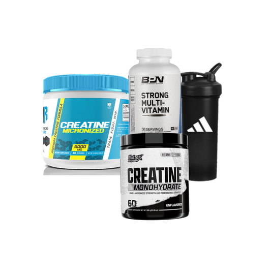 2 Creatine + MultiVitamins + Shaker
