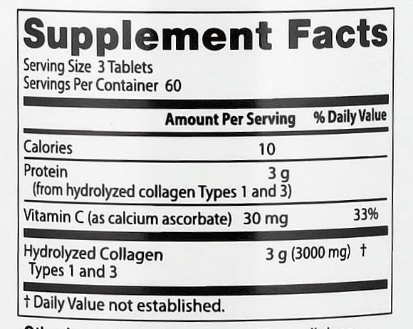 Collagen Type 1 & 3 Tablets Doctor's Best