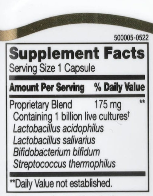 Acidophilus probiotics 100 Caps