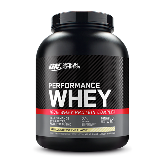 Optimum Nutrition Whey Performance with Turmeric