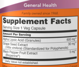 Alpha Lipoic Acid Now