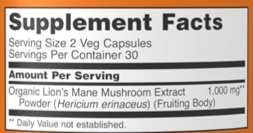 Lions Mane Now Foods