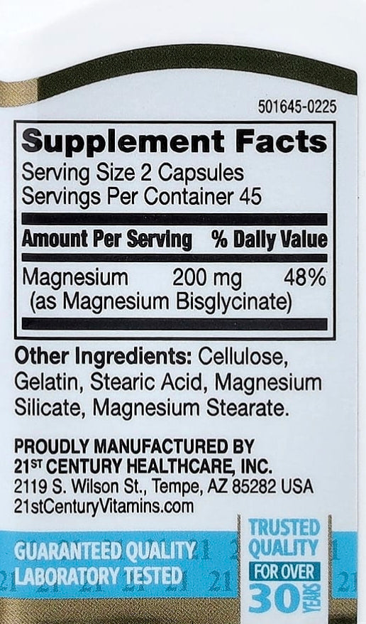 Magnesium Glycinate 21 century