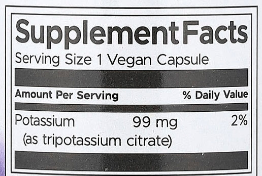 Potassium Citrate swanson