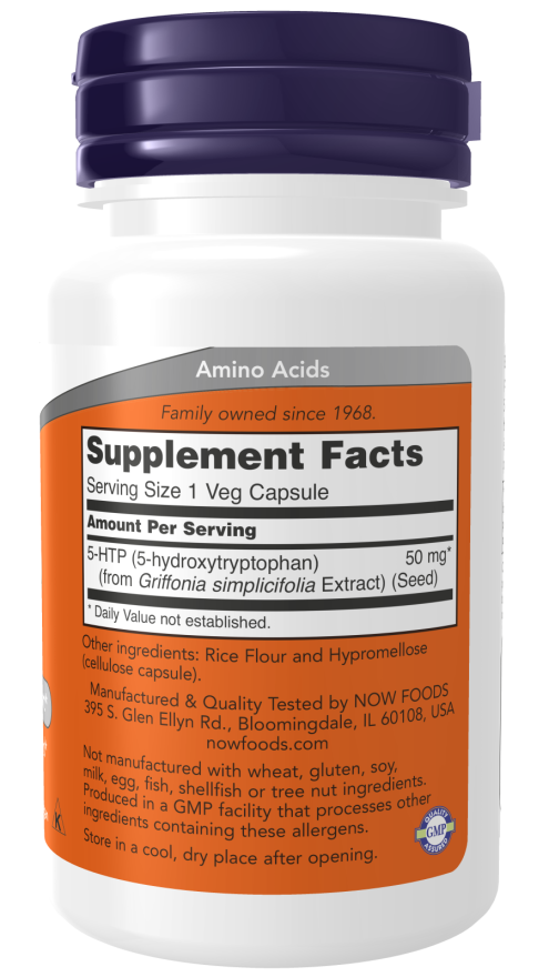5HTP 50 Mg Now