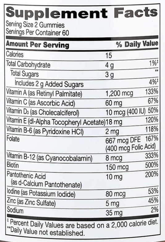 Multi Vitamins Gummies