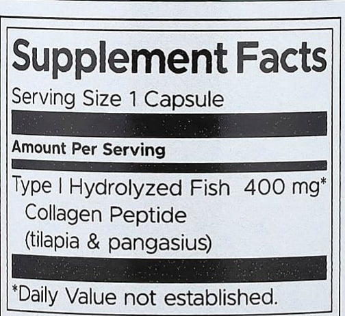 Marine collagen Swanson tablets