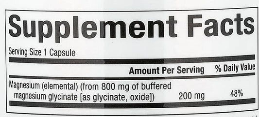 Magnesium Glycinate Natural Factors