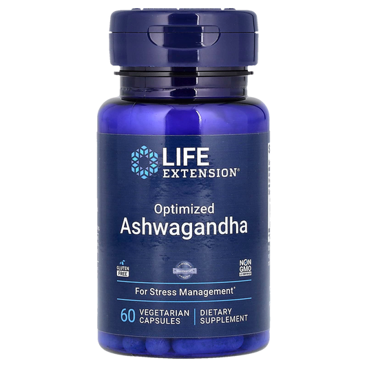 Optimised Ashwagandha, 60 Vegetarian Capsules