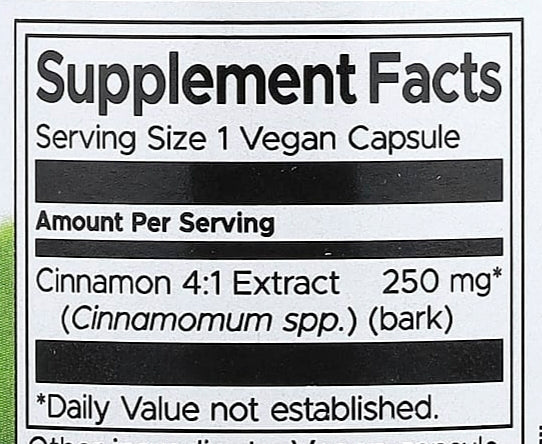 Cinnamon Extract Swanson