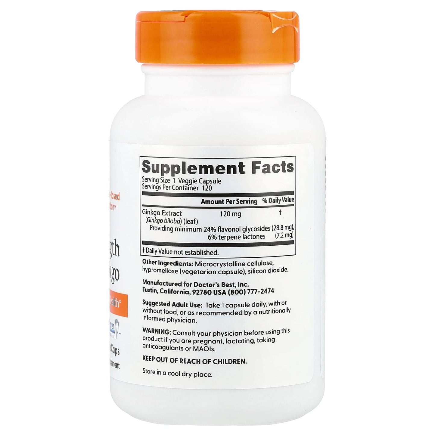 Ginkgo Biloba Doctors Best