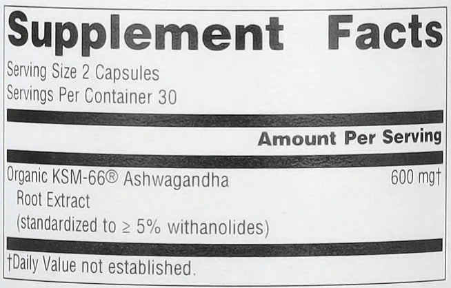 KSM-66 Ashwagandha