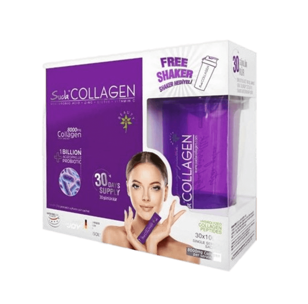 Suda Collagen (Sachets + Shaker) - The Supplements Factory