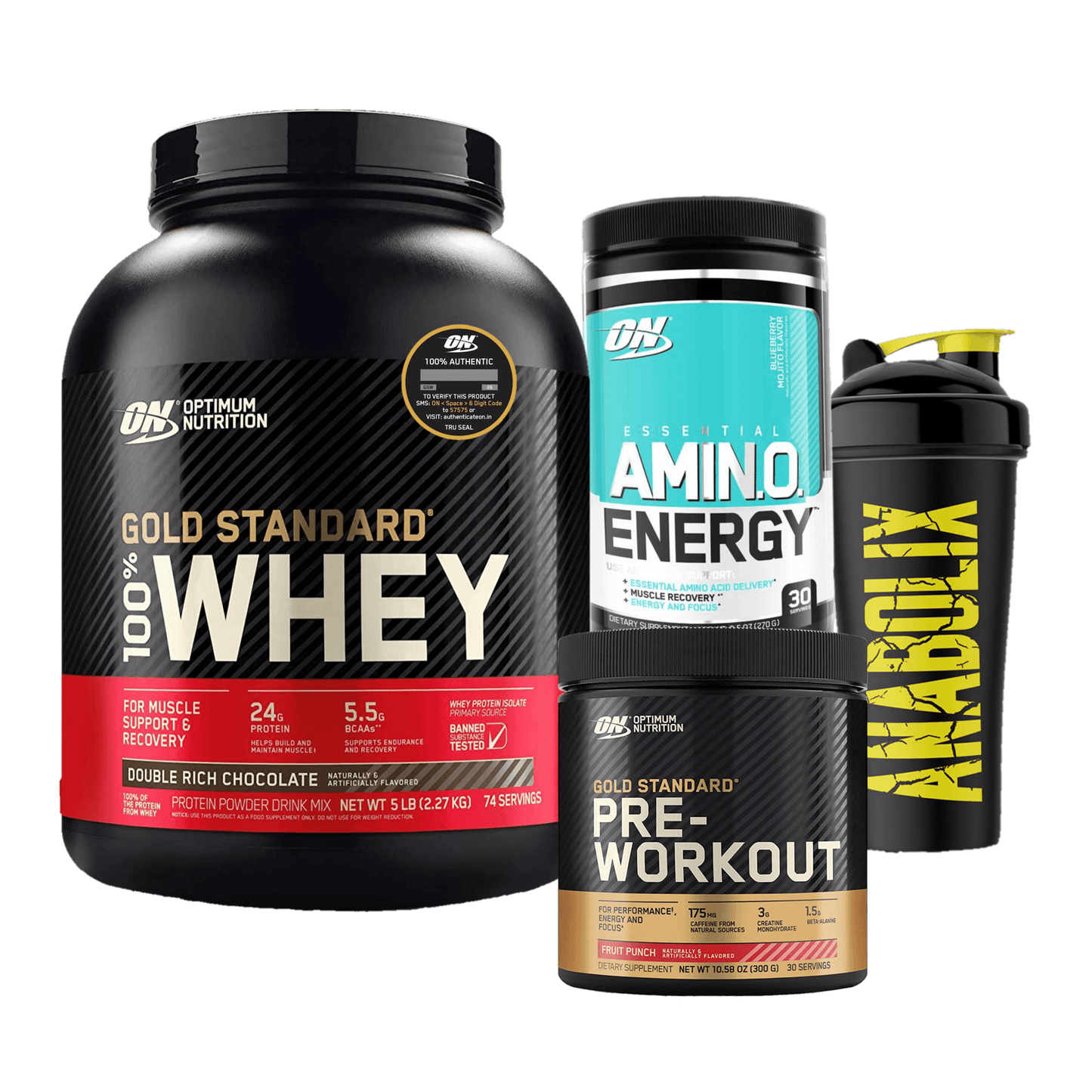 The GOLD STANDARD Combo - The Supplements Factory