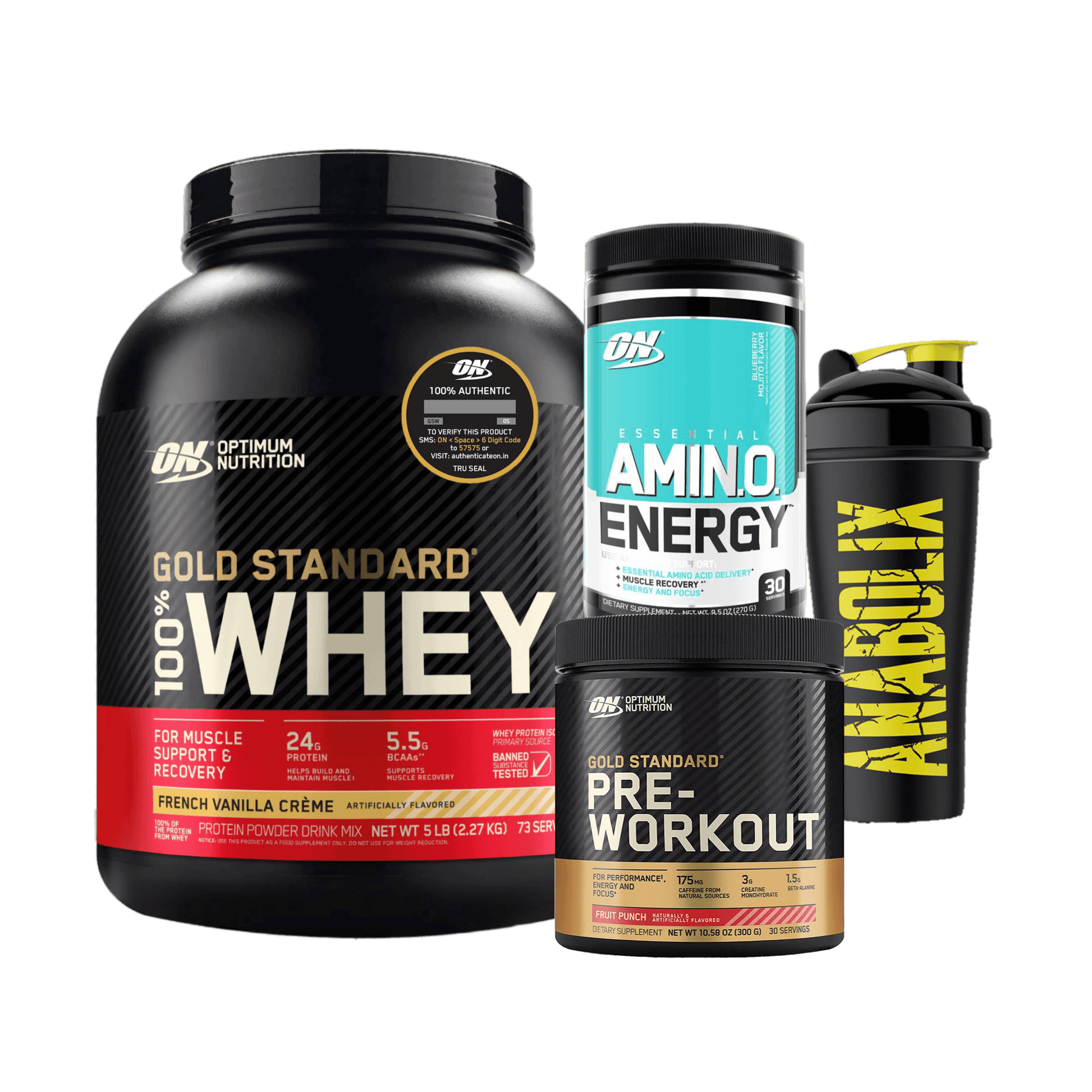 The GOLD STANDARD Combo - The Supplements Factory