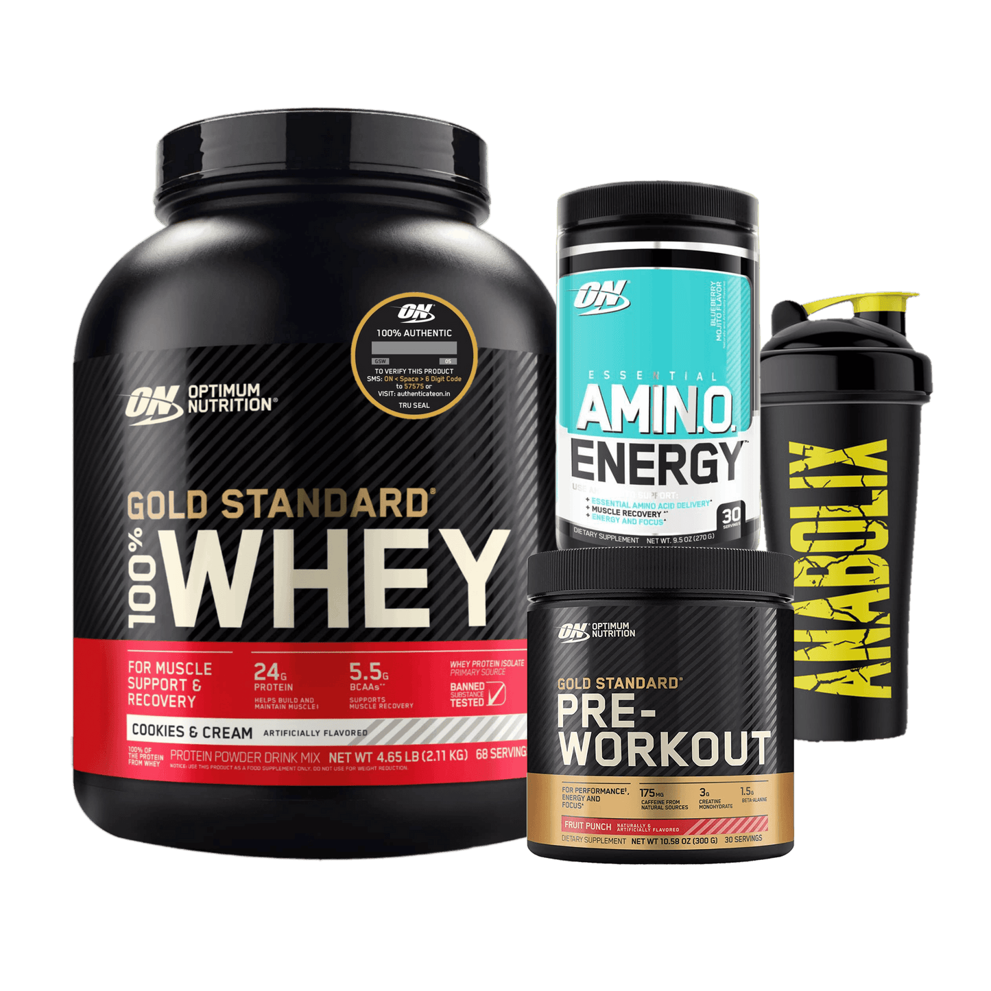 The GOLD STANDARD Combo - The Supplements Factory