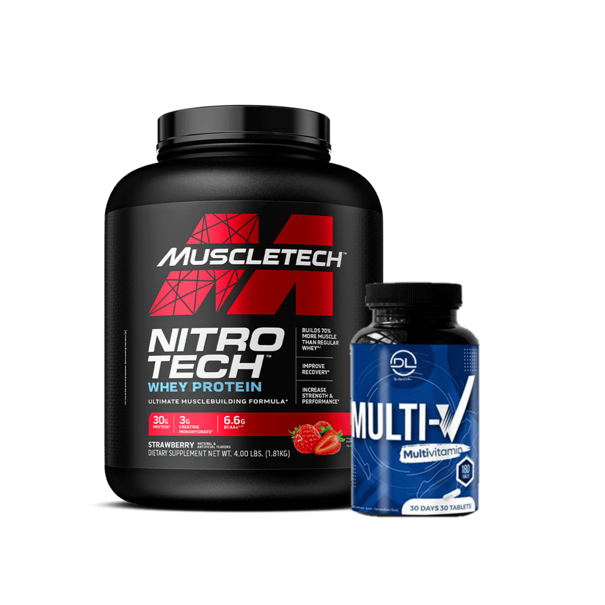 Nitrotech + MultiVitamins - The Supplements Factory