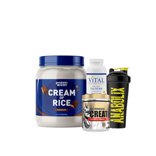 Carbs + Creatine + Fishoil - The Supplements Factory