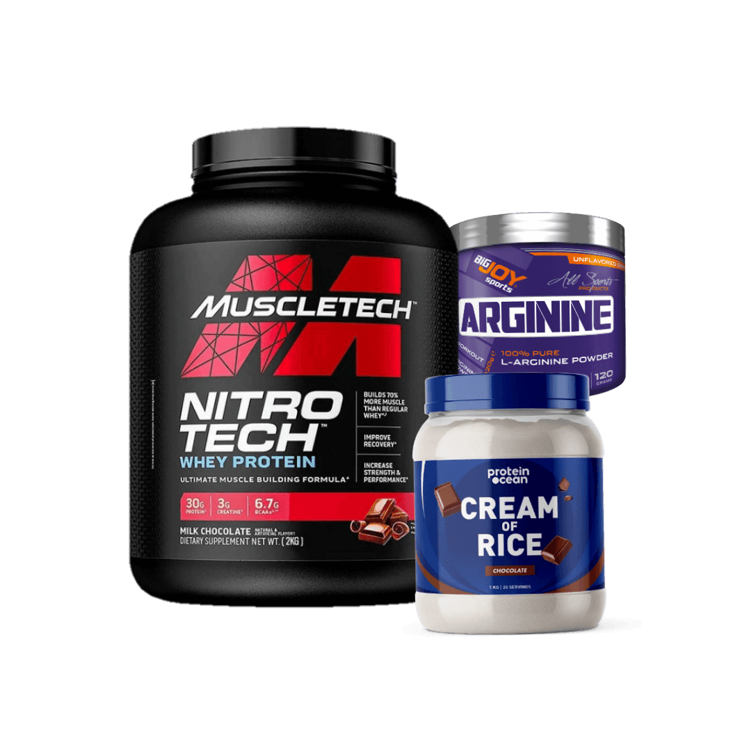Nitrotech + Carbs + Arginine - The Supplements Factory