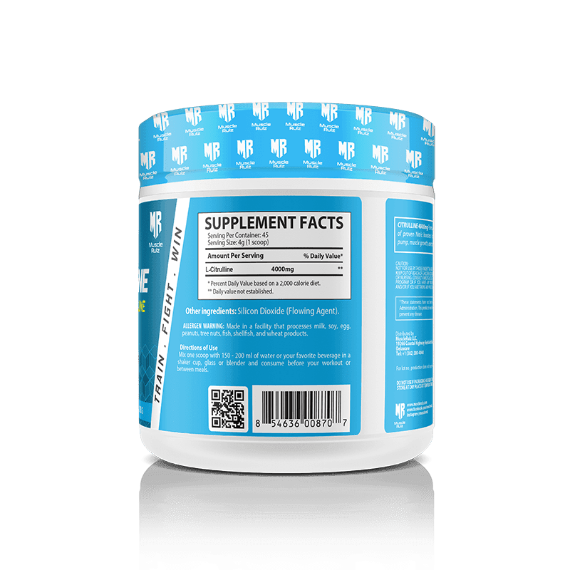 Muscle Rulz Citrulline Powder - The Supplements Factory
