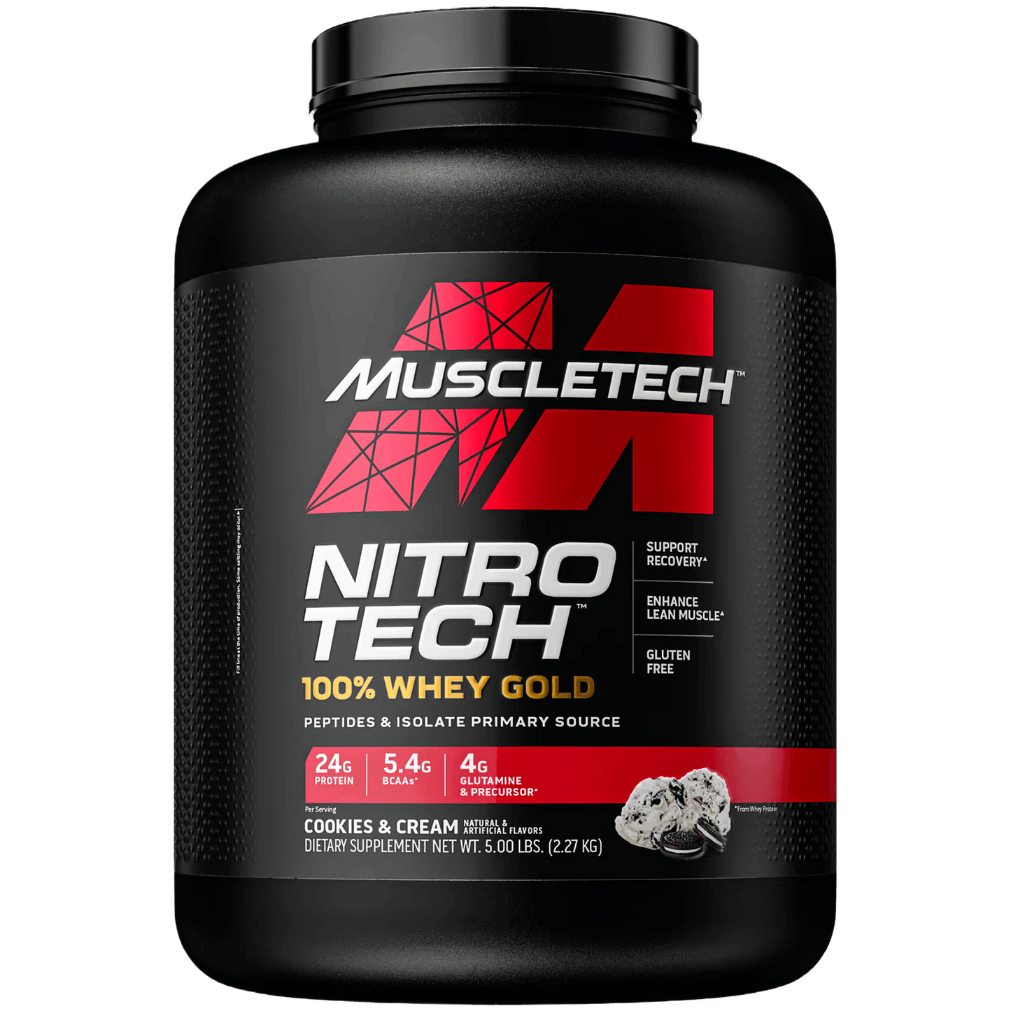 Nitrotech 100% Gold Whey Protein - The Supplements Factory