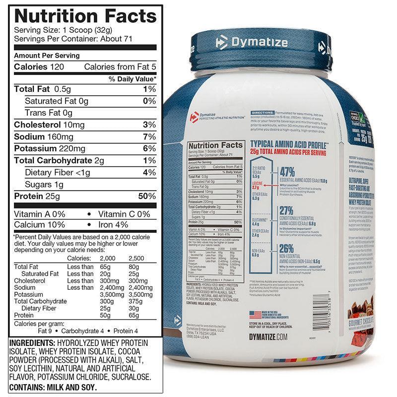 Dymatize Iso 100 - The Supplements Factory